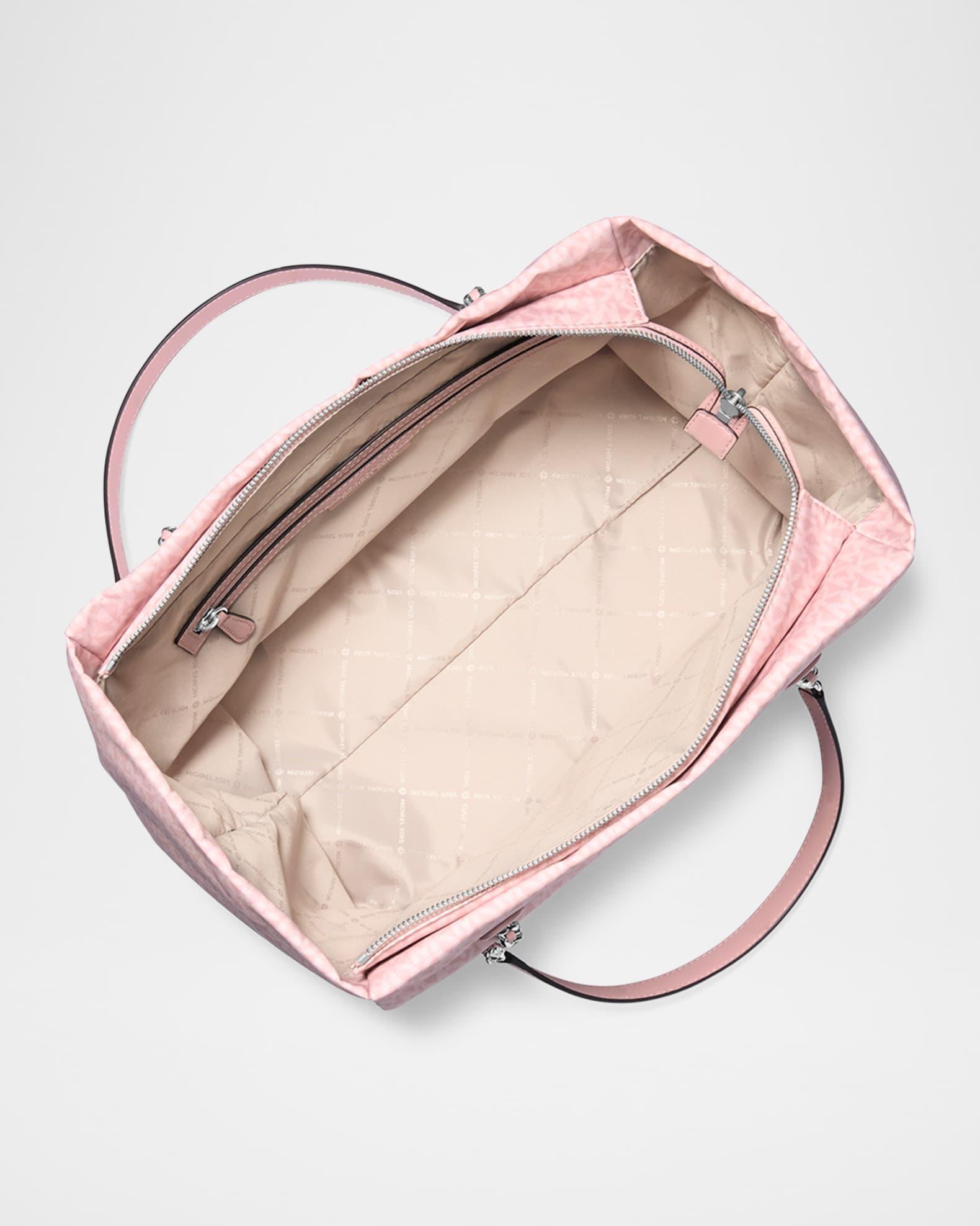 Large Signature Logo Canvas Tote Bag Product Image