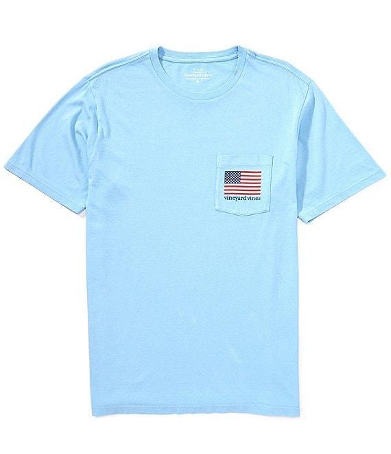Vineyard Vines Drift Dye Beer Pong Flag Short Sleeve T-Shirt Product Image
