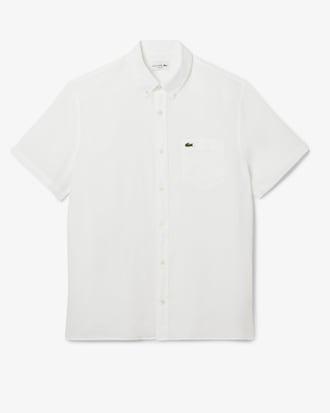 Short Sleeved Linen Shirt Product Image