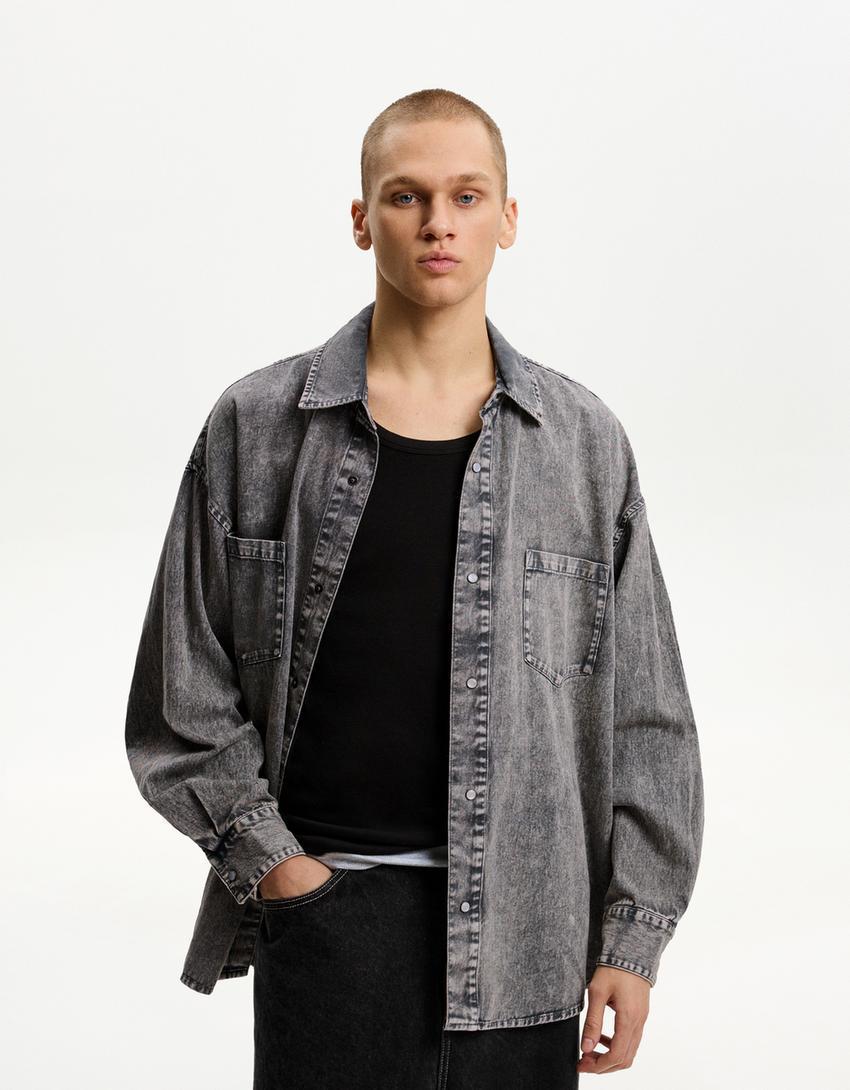 Oversize long sleeve shirt Product Image