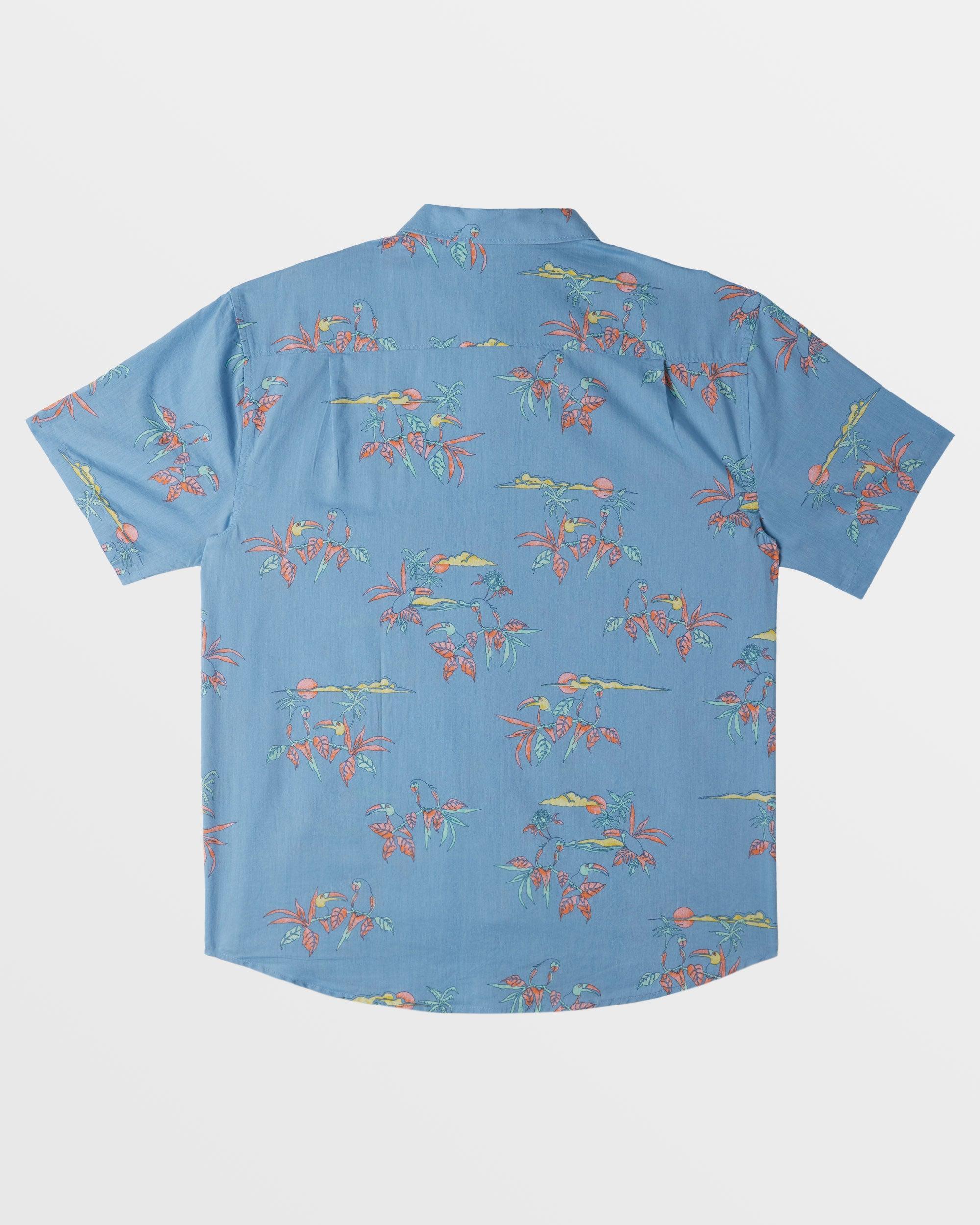 Sundays Short Sleeve Shirt - Coastal Blue Male Product Image
