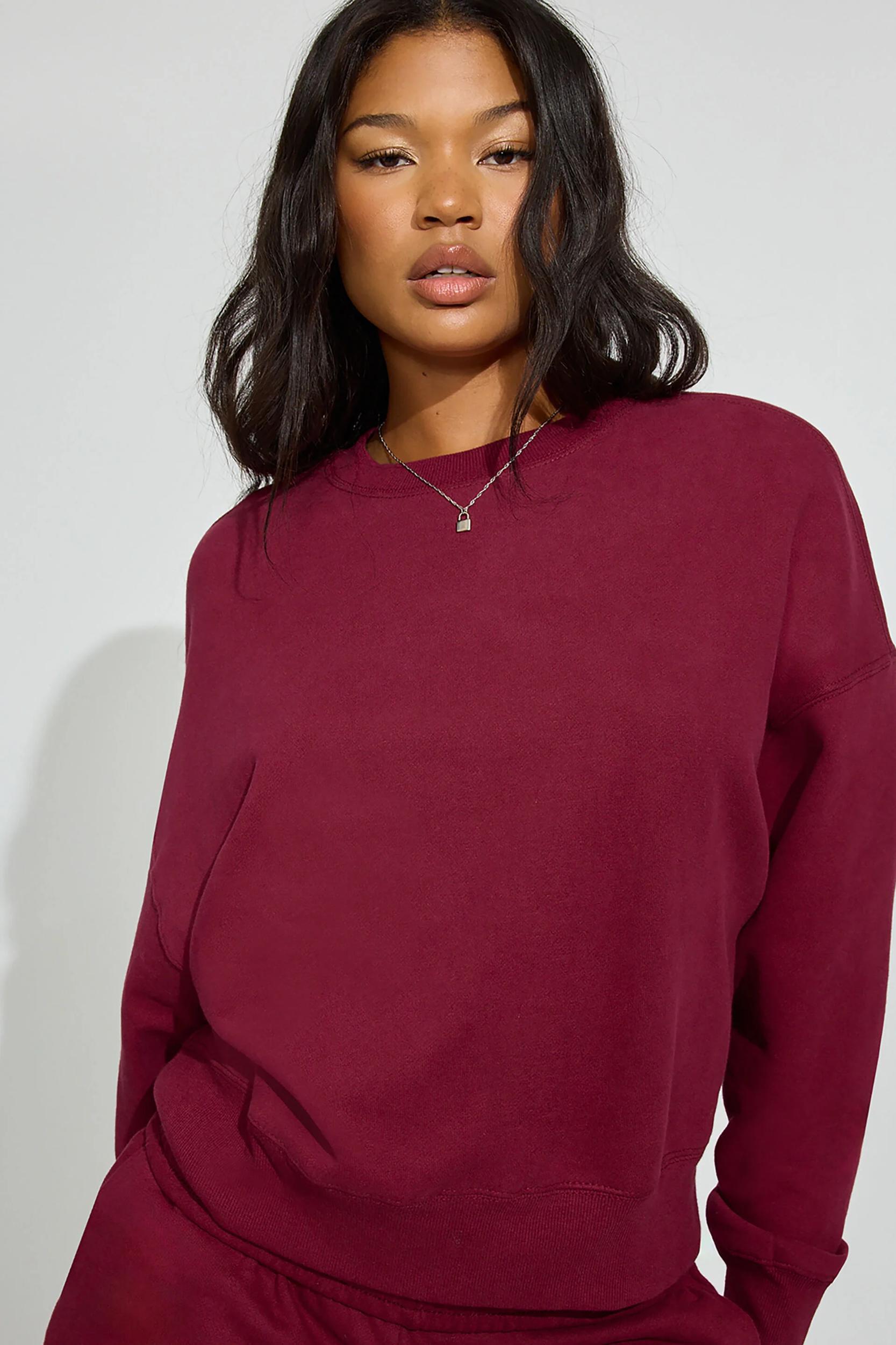SoftTerry Bubble Crewneck Sweatshirt Product Image