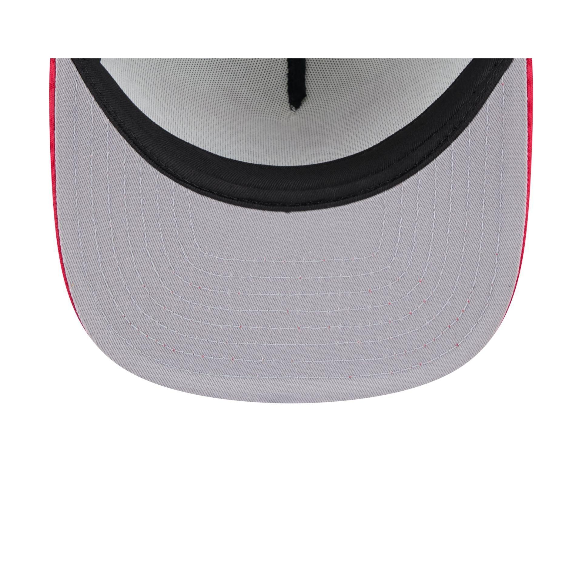 Boston Red Sox Retro Script 9FIFTY A-Frame Trucker Hat Male Product Image