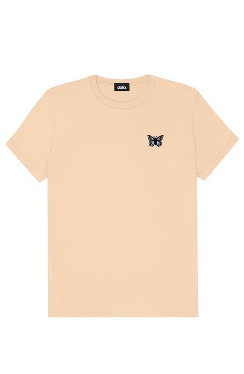 Dalix Butterfly Womens Relaxed Tee in Sand at Nordstrom, Size X-Small Product Image
