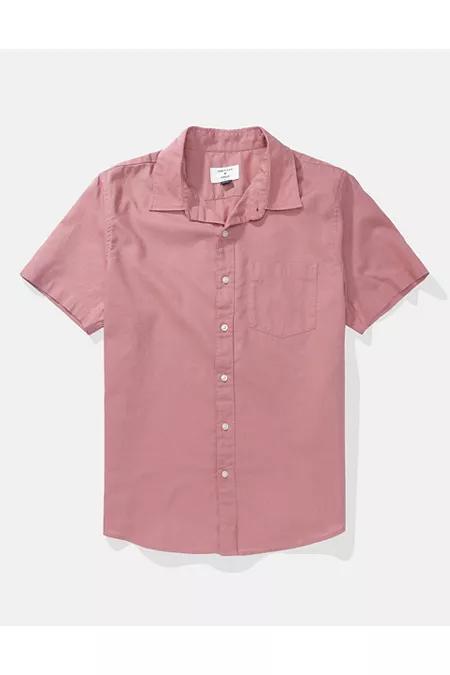 AE Poolside Printed Button-Up Shirt Mens Product Image