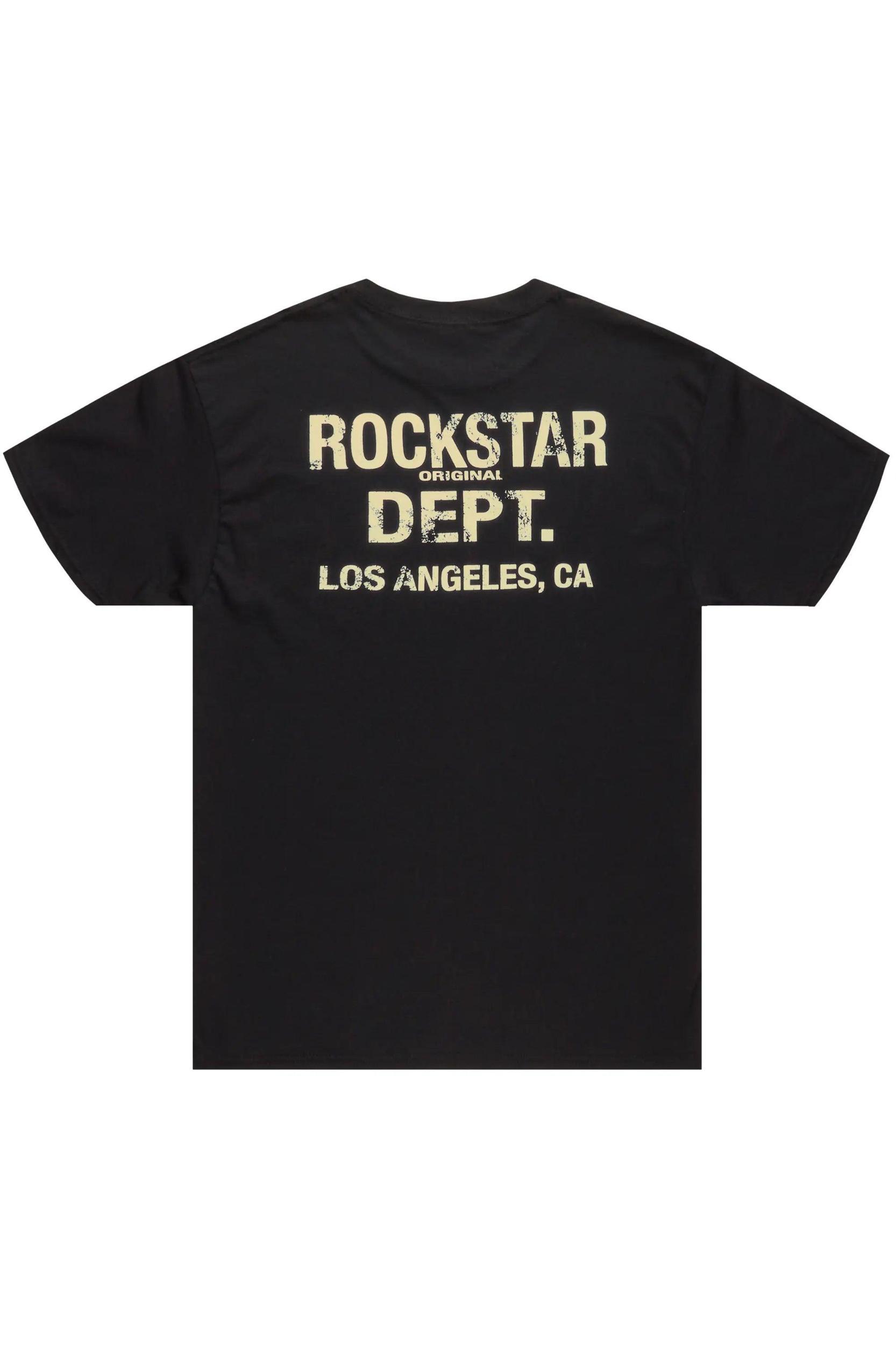 Lake Black/Beige Graphic T-Shirt Male Product Image