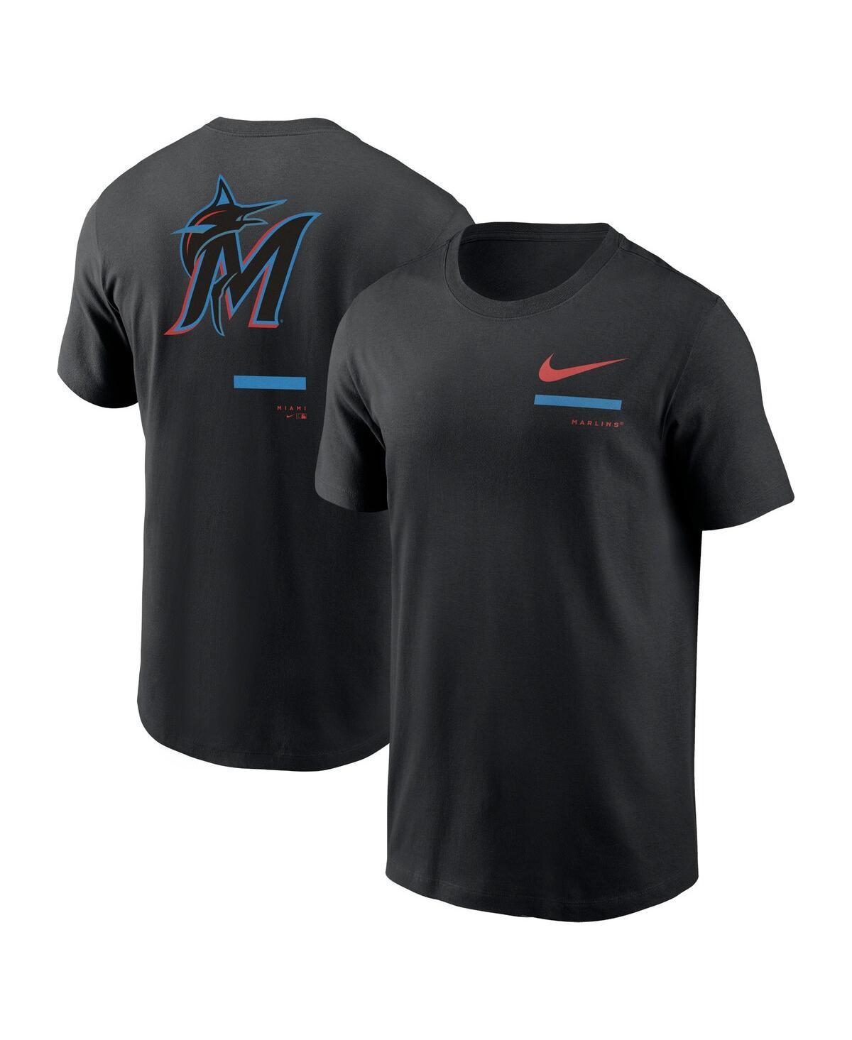 Mens Nike Miami Marlins Over the Shoulder T-Shirt Product Image