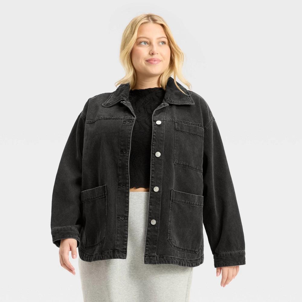Women's Denim Shacket - Future Collective Wash Product Image
