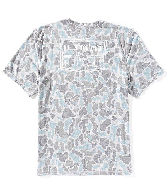 Huk Drift Camouflage Printed Graphic Short Sleeve T-Shirt Product Image