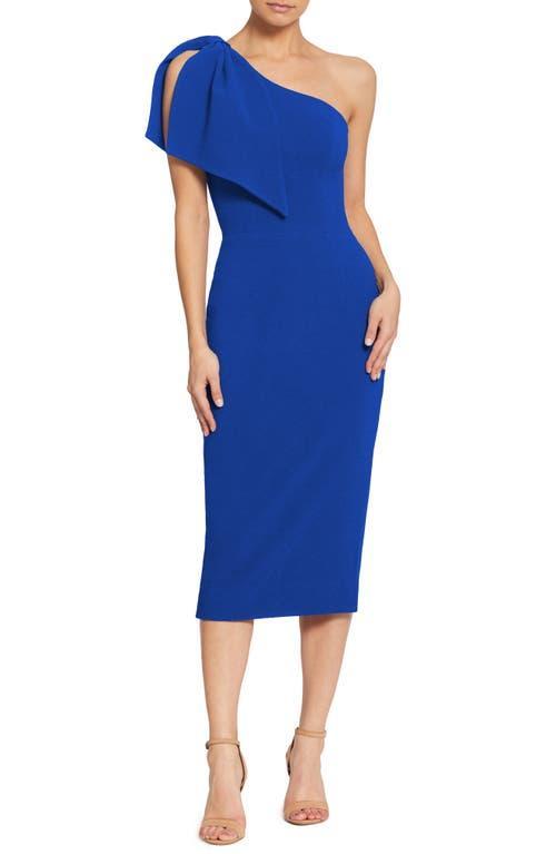 Dress the Population Tiffany One Shoulder Midi Dress Product Image