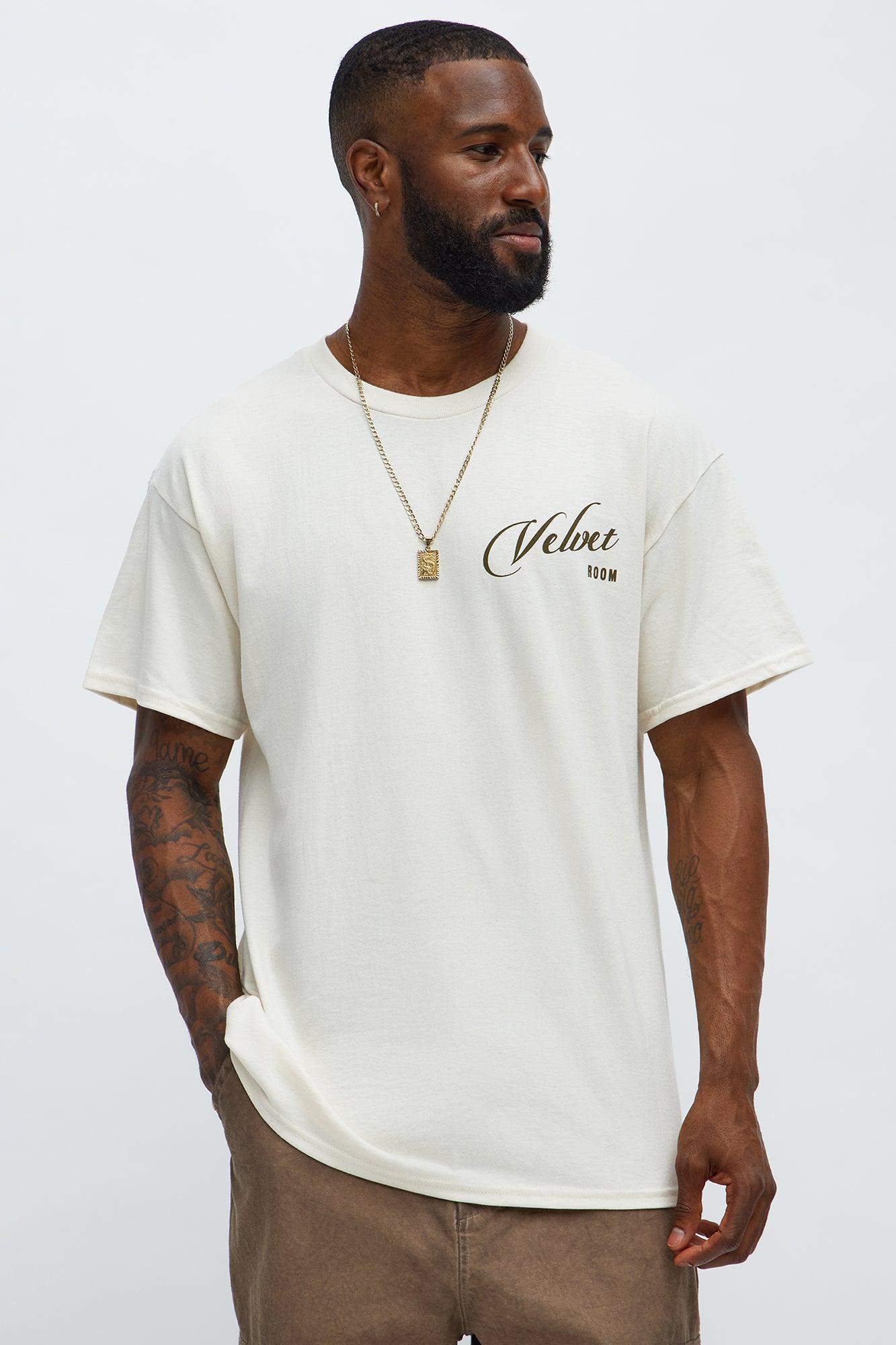 Velvet Room Short Sleeve Tee - Sand Male Product Image