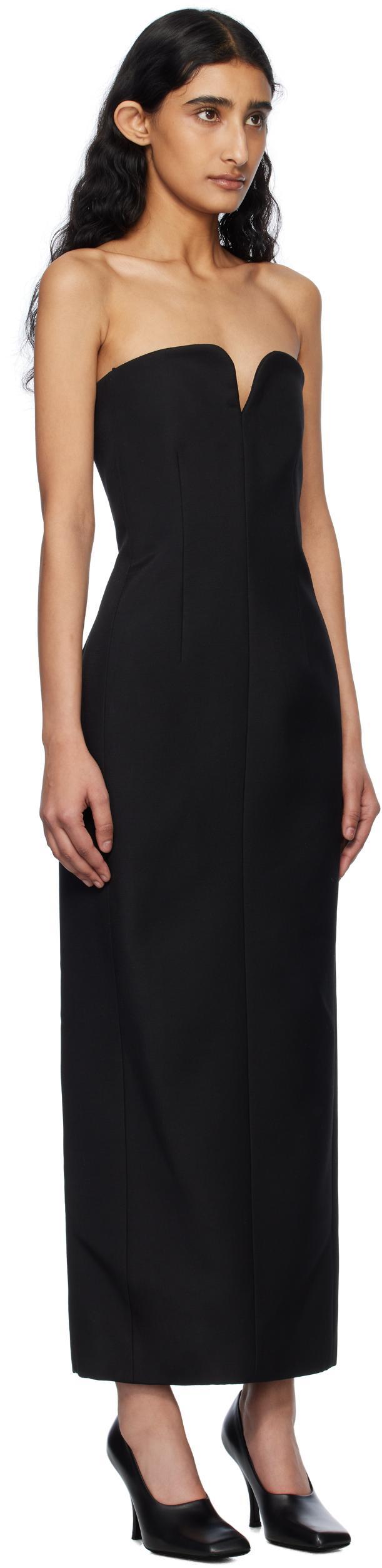 KHAITE Yao Dress In Black Product Image