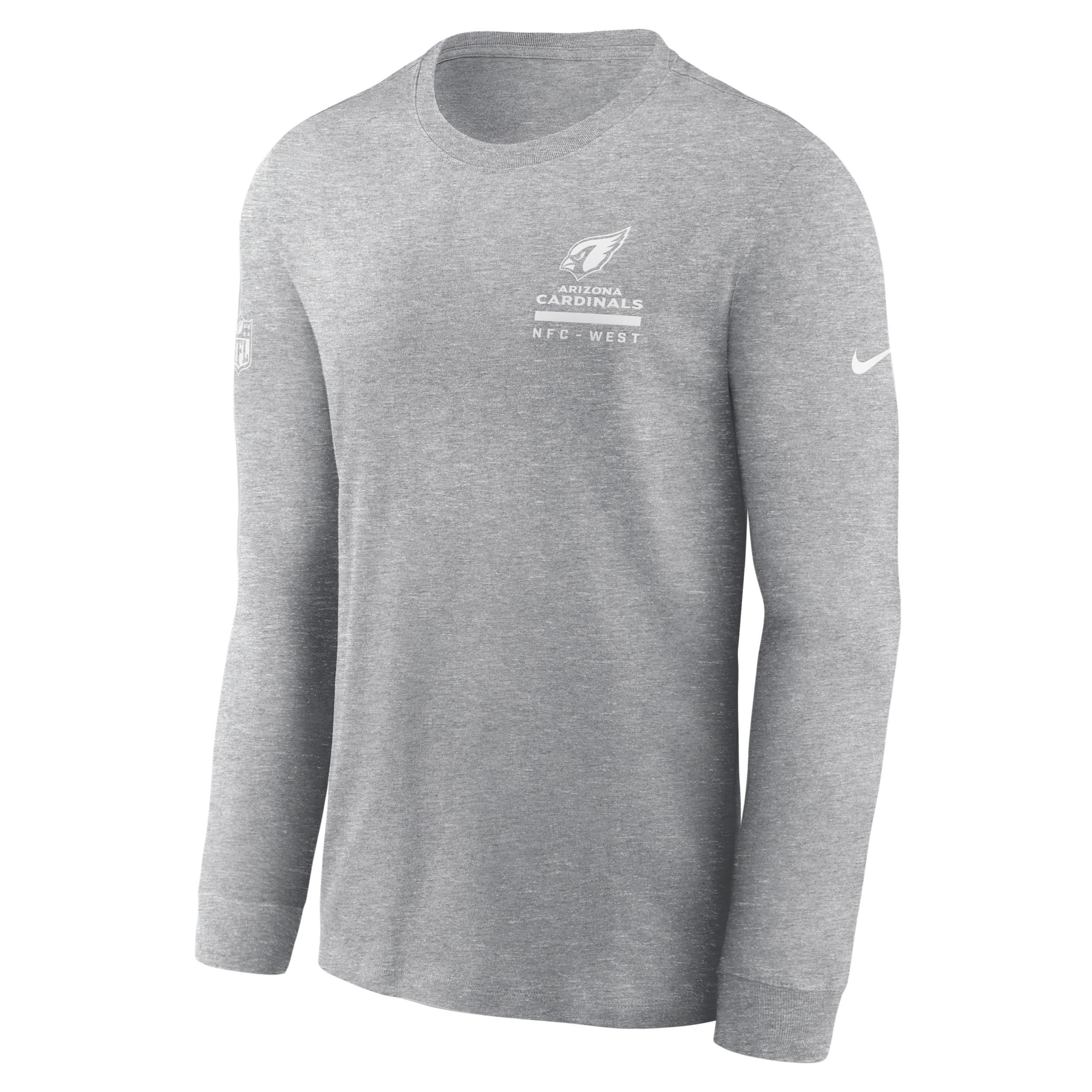 Arizona Cardinals Sideline Team Issue Men's Nike Dri-FIT NFL Long-Sleeve T-Shirt Product Image