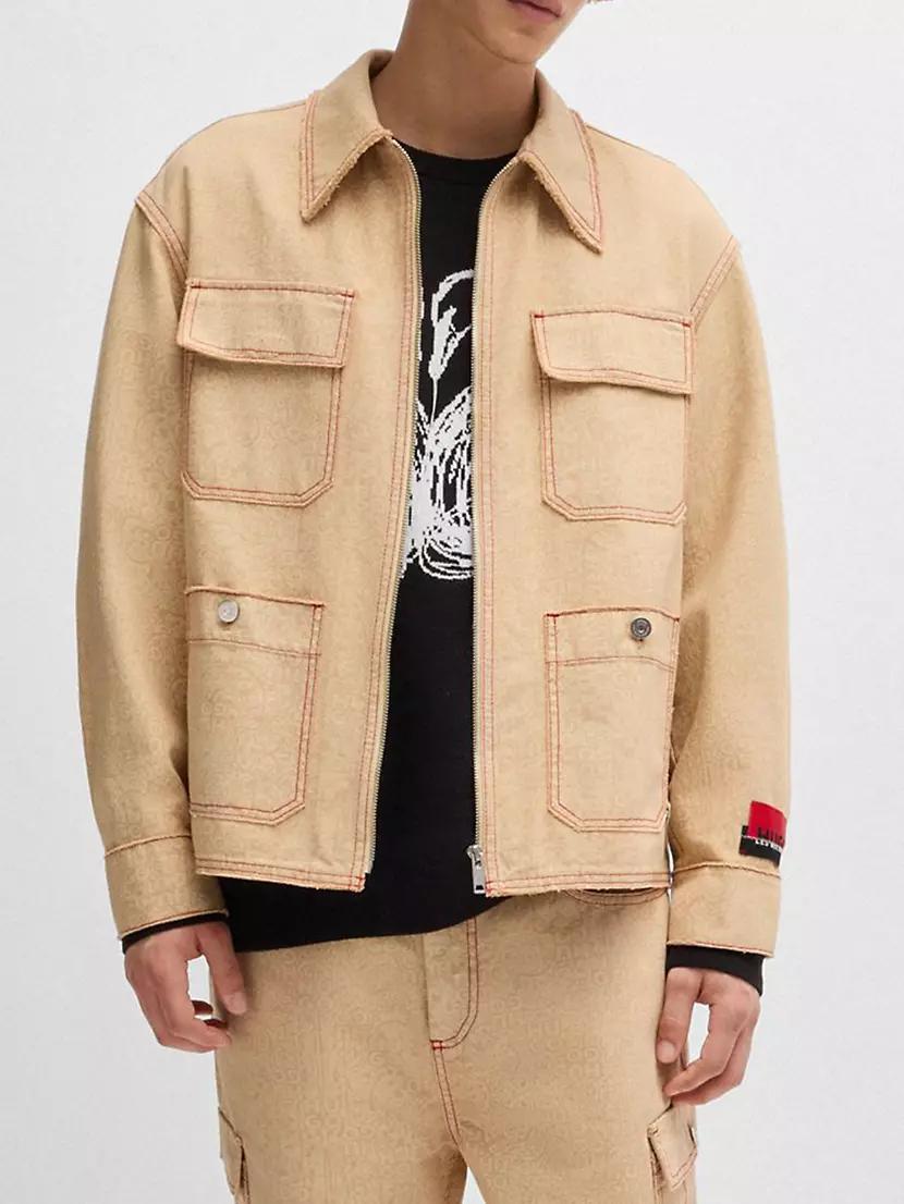 Hugo X Les Benjamins Relaxed-Fit Jacket Product Image