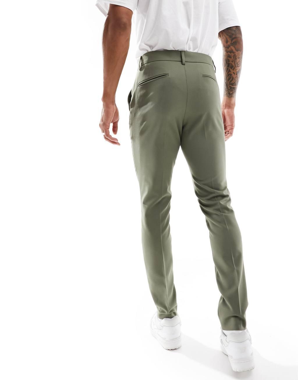 ASOS DESIGN skinny suit pants Product Image