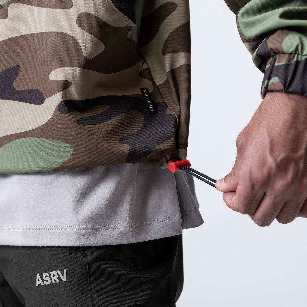 0717. Weather-Ready Anorak Jacket - Woodland Camo Product Image