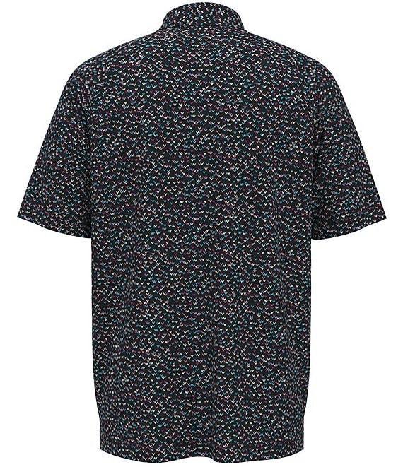 Callaway Big & Tall Chevron Confetti Print Short Sleeve Golf Polo Shirt Product Image