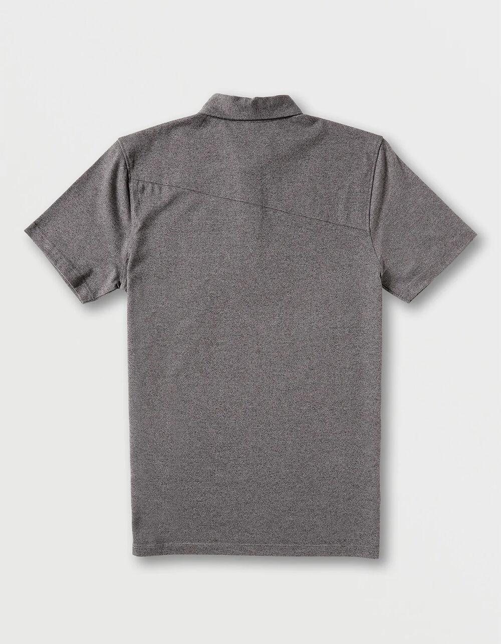 VOLCOM Wowzer Mens Polo Shirt - HEATHER GRAY Product Image