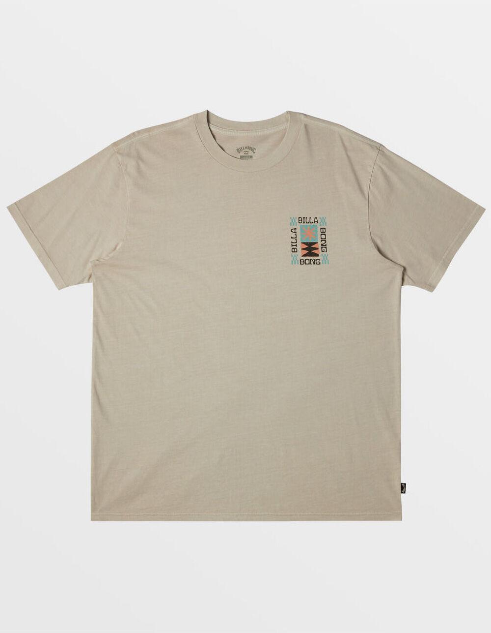 BILLABONG Matzz Wave Washed Mens Tee - STONE Product Image