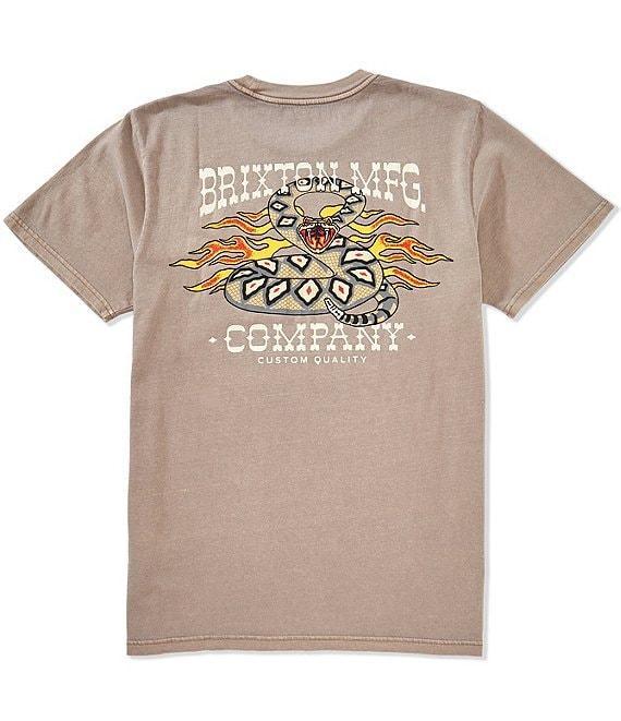 Brixton Hardee Snake Graphic Short Sleeve T-Shirt Product Image