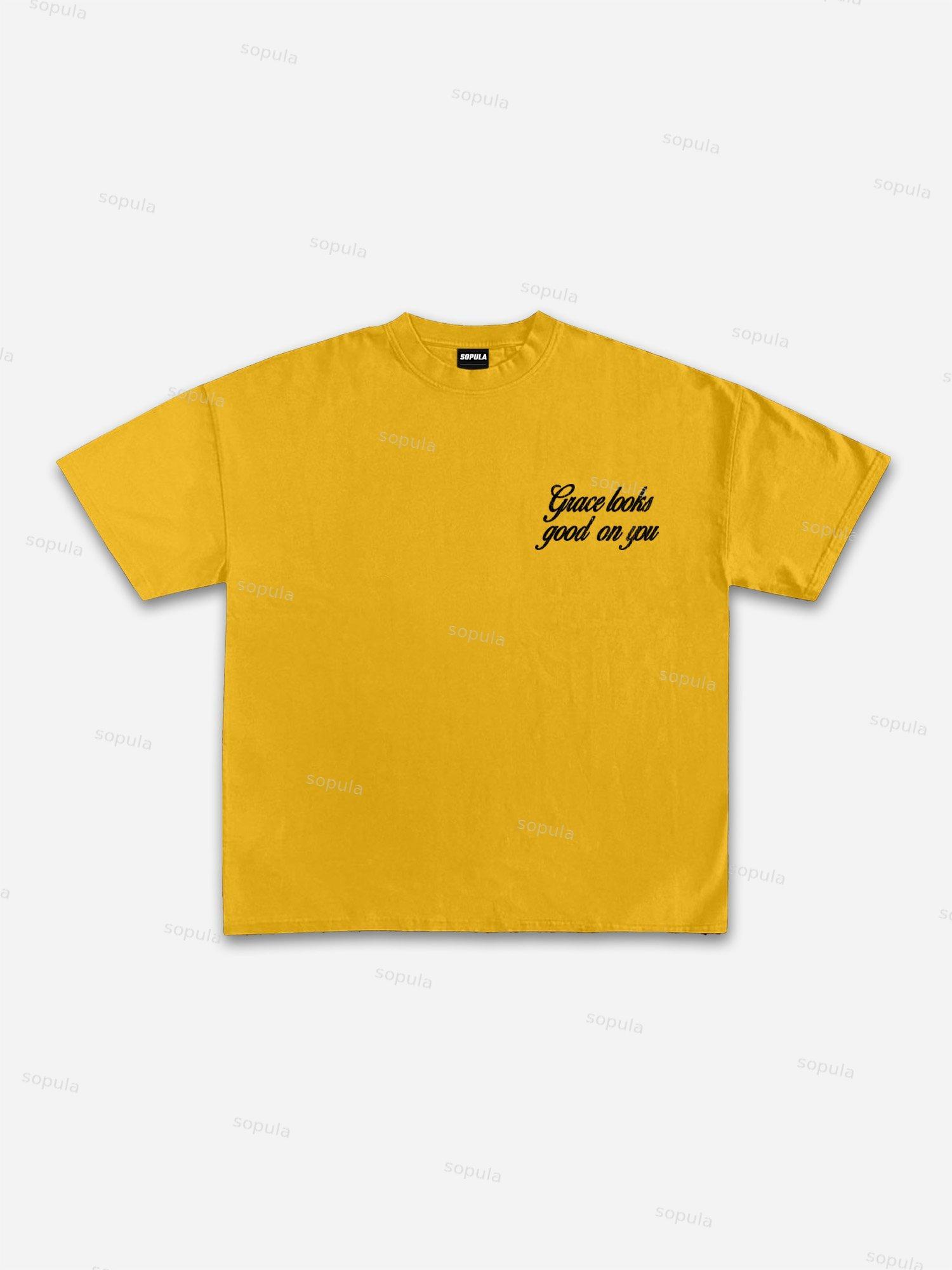 Angelthic Angel Playful Graphic Cotton T-shirt Product Image