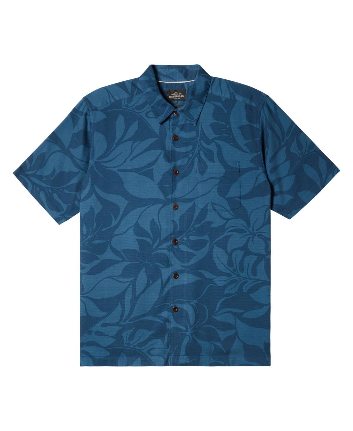 Quiksilver Waterman Mens Flow Zone Short Sleeve Shirt Product Image
