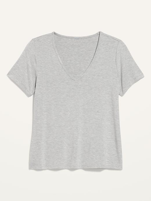 Luxe V-Neck T-Shirt Product Image