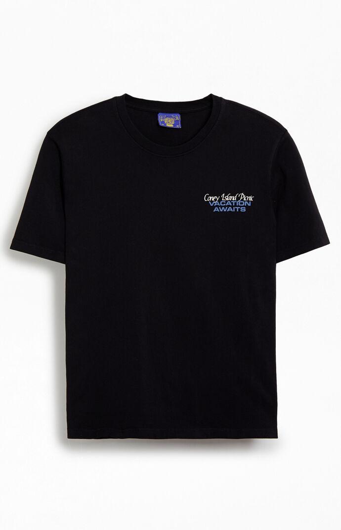 Coney Island Picnic Mens Vacation Awaits T-Shirt Product Image