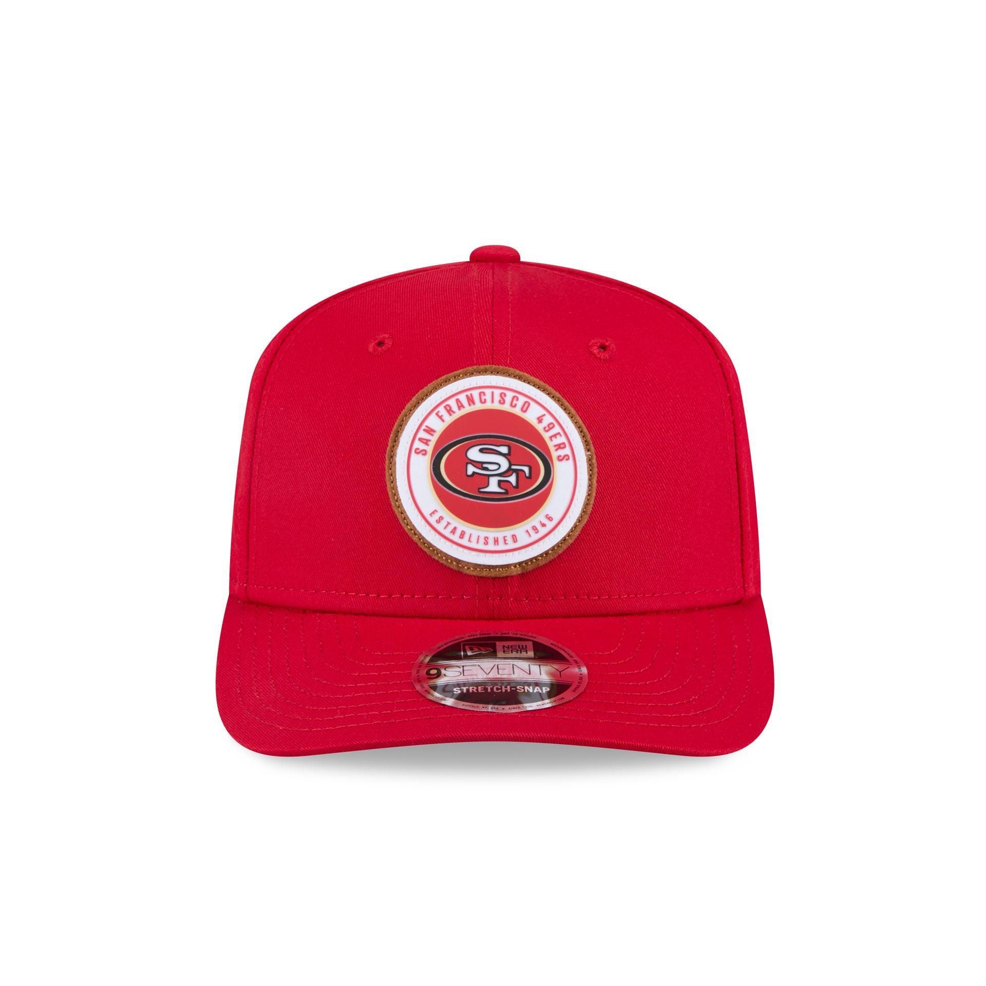 Los Angeles Lakers Circle Patch 9SEVENTY Stretch-Snap Hat Male Product Image