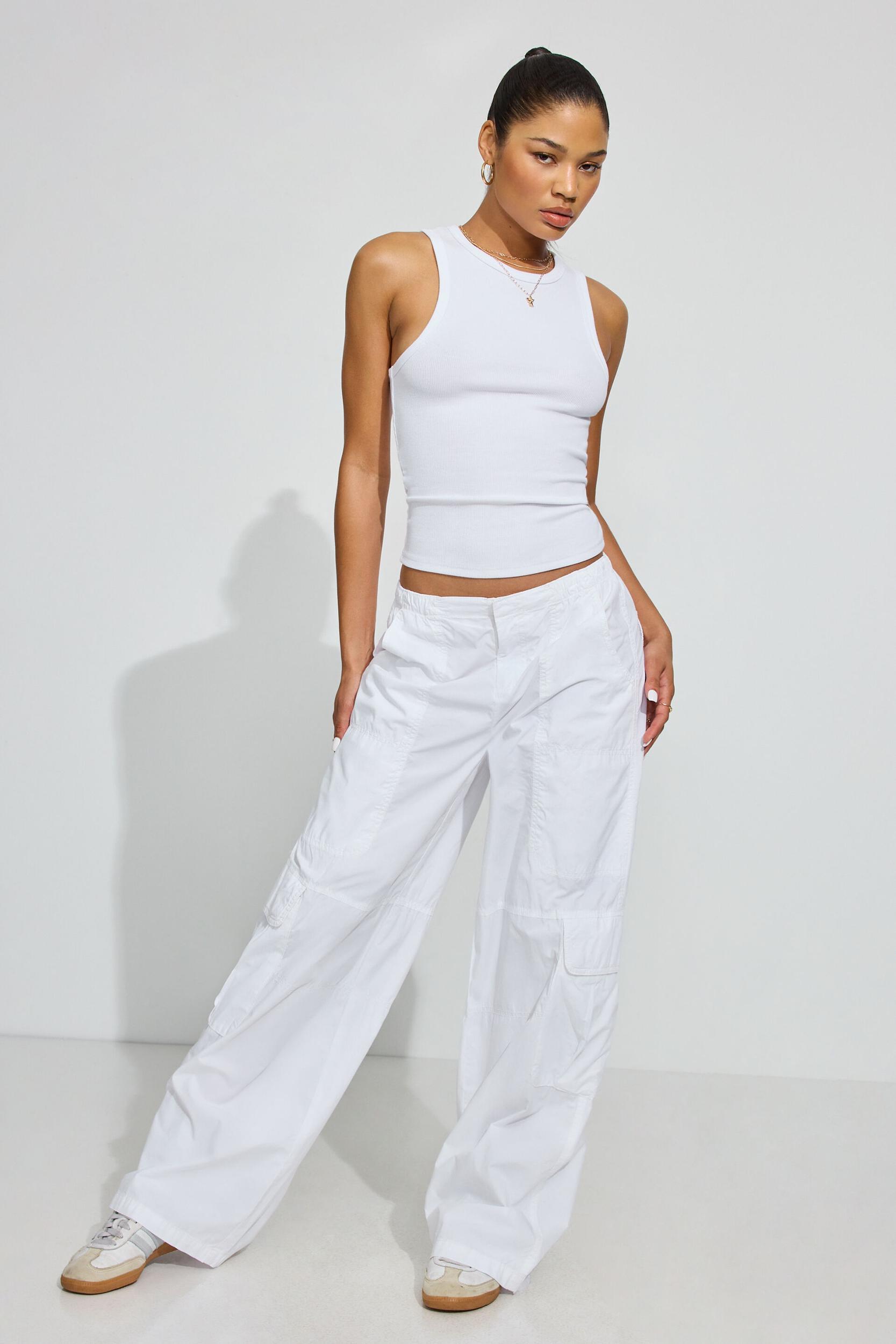 Poplin Extreme Baggy Cargo Pants Product Image