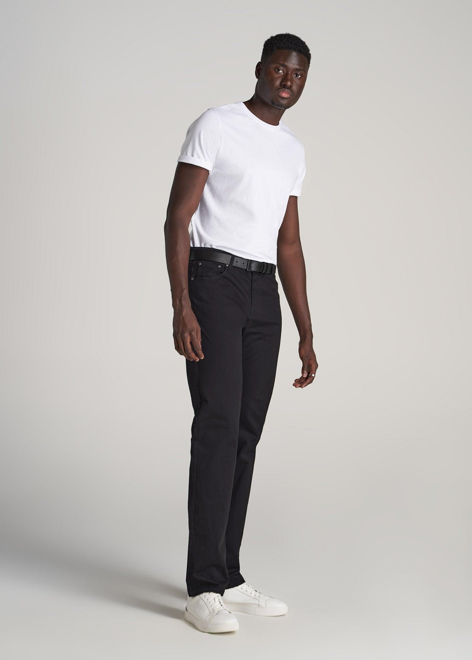 J1 STRAIGHT Leg Five-Pocket Pants for Tall Men in Iron Grey Product Image