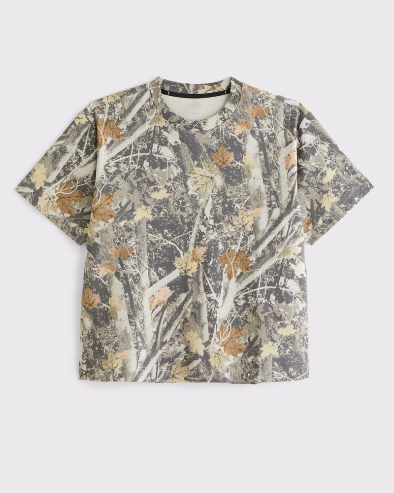 YPB Active Cropped Heavyweight Cotton Tee Product Image