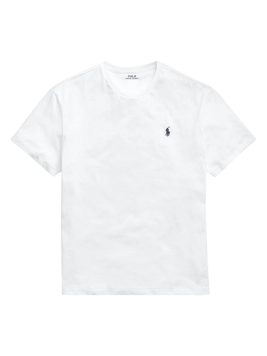 Mens Jersey Crewneck Classic-Fit T-Shirt Product Image