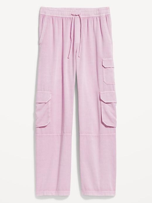 Mid-Rise Cargo Pants Product Image