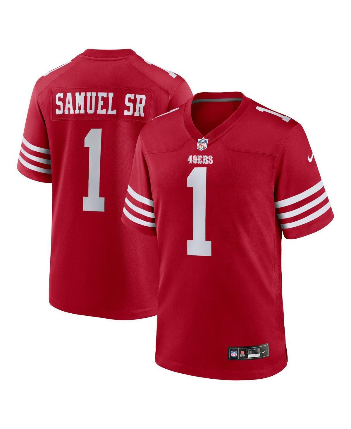 Men's Nike Deebo Samuel Sr White San Francisco 49ers Game Player Jersey, Size: Medium Product Image