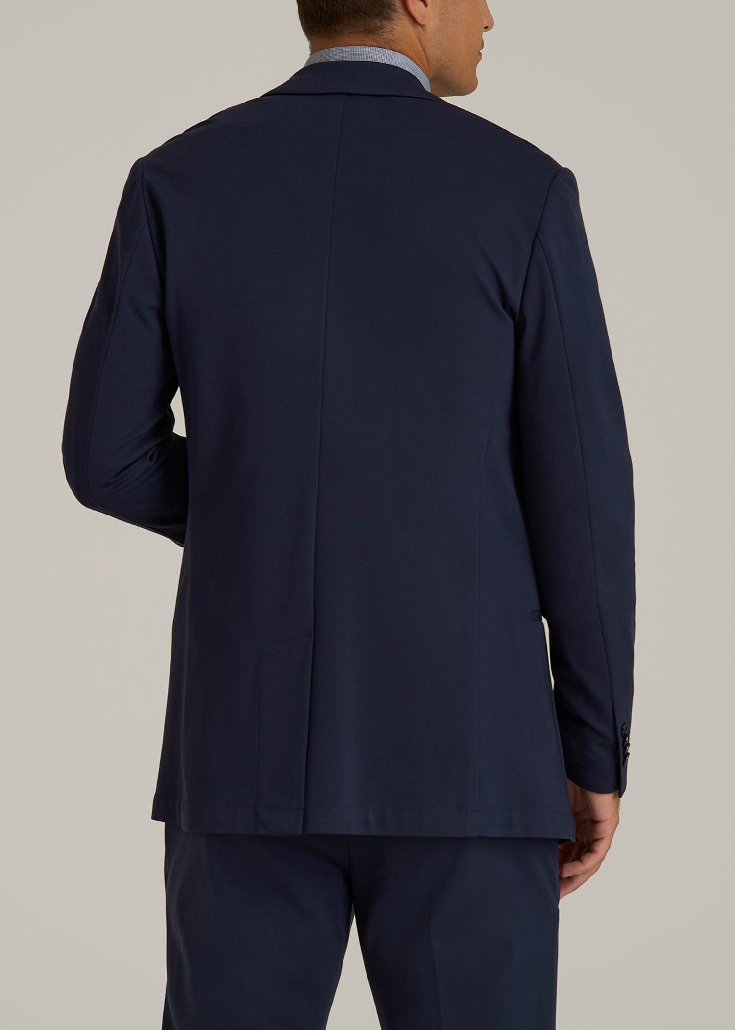 Flex Tech Suit Jacket for Tall Men in Navy Male Product Image