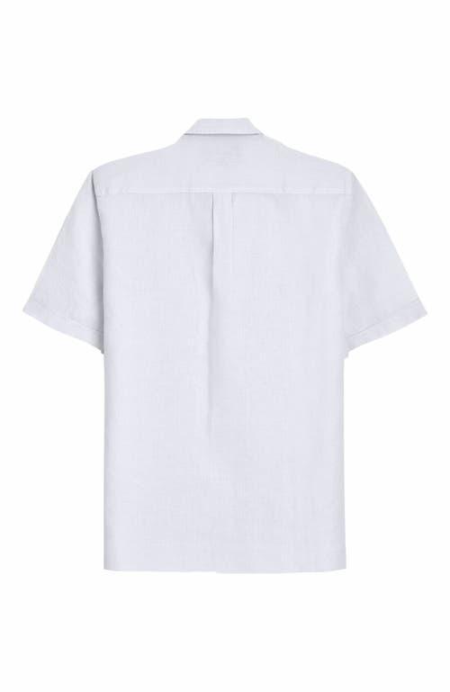Mens Garment-Dyed Linen Camp Shirt Product Image