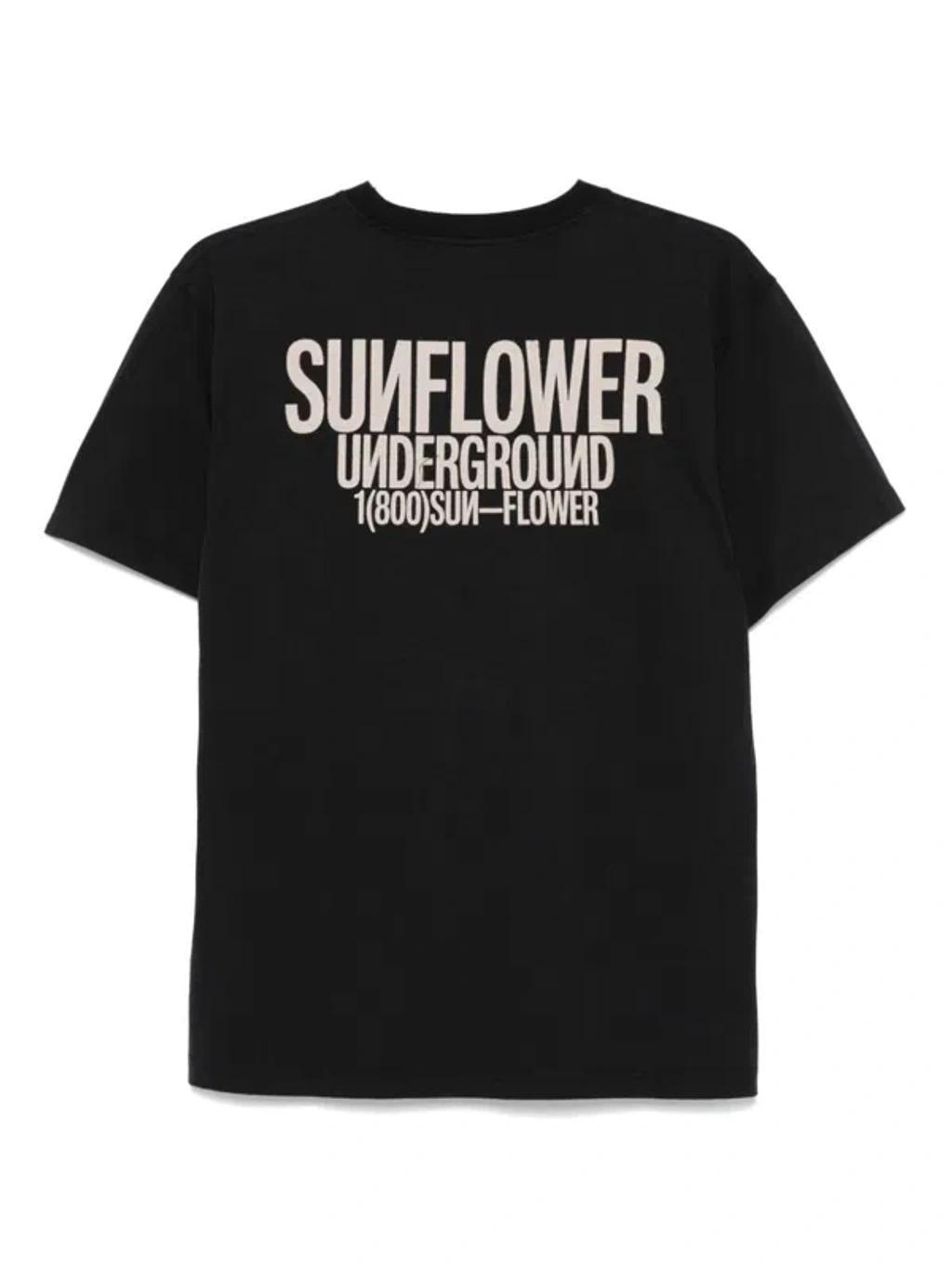 SUNFLOWER Easy Staff T-shirt In Black Product Image
