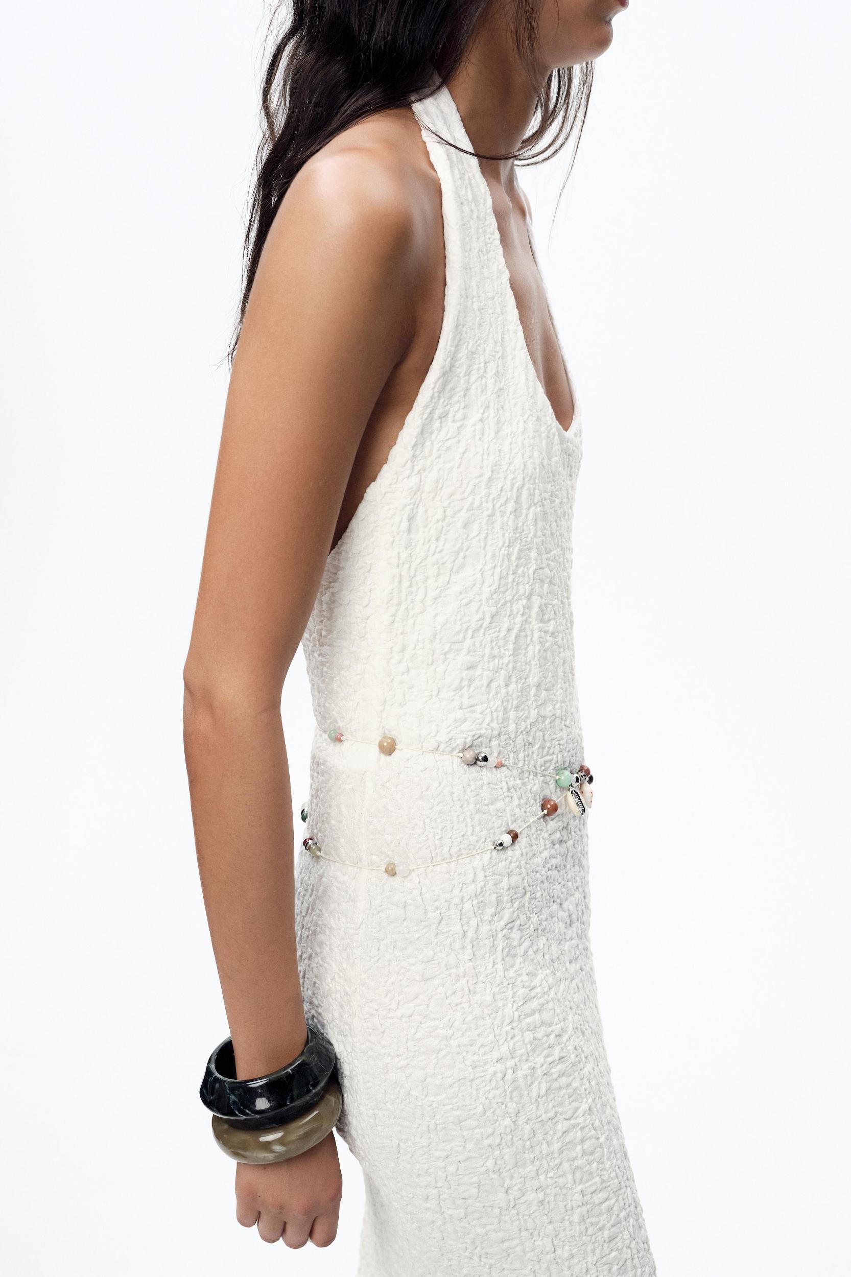 MIDI HALTER DRESS Product Image