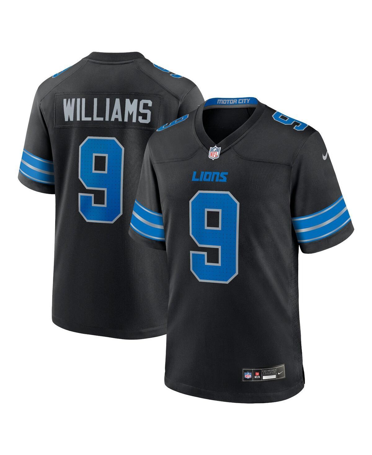 Men's Nike Jameson Williams Blue Detroit Lions Game Jersey, Size: Large Product Image