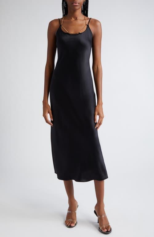 Womens Logo Chain Slip Dress Product Image