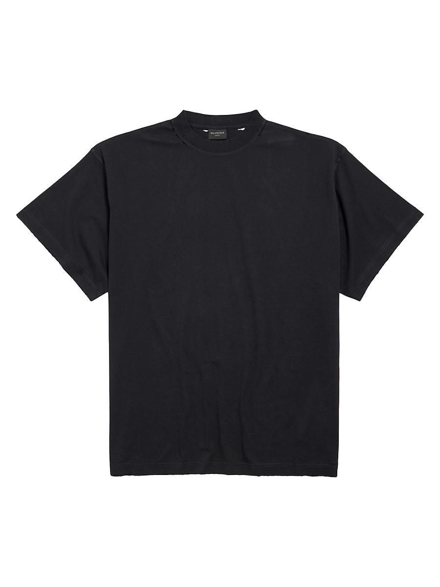 Mens Security Tape Logo Oversized T-Shirt Product Image
