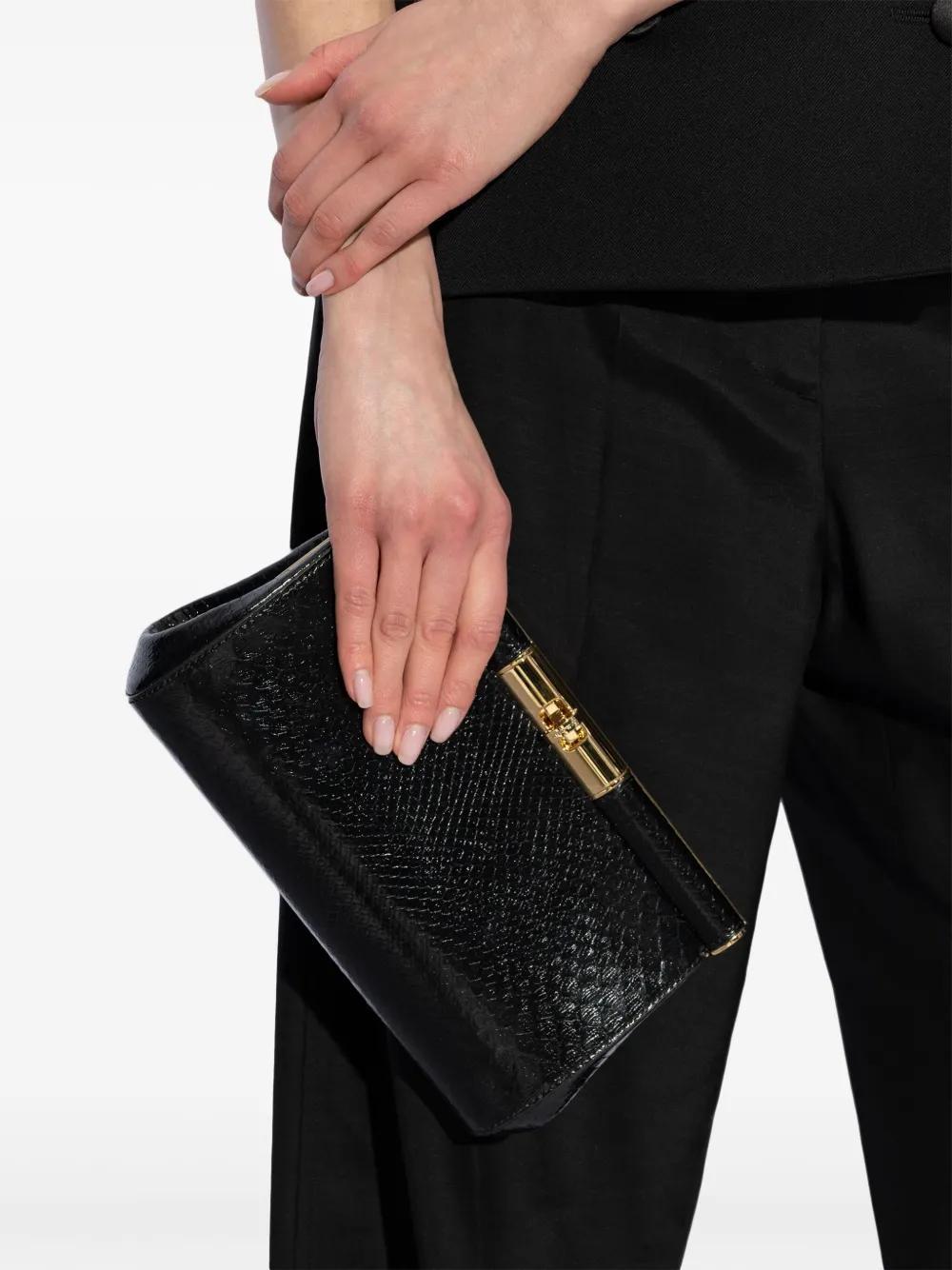 DOLCE & GABBANA Klassische Clutch In Schwarz Product Image