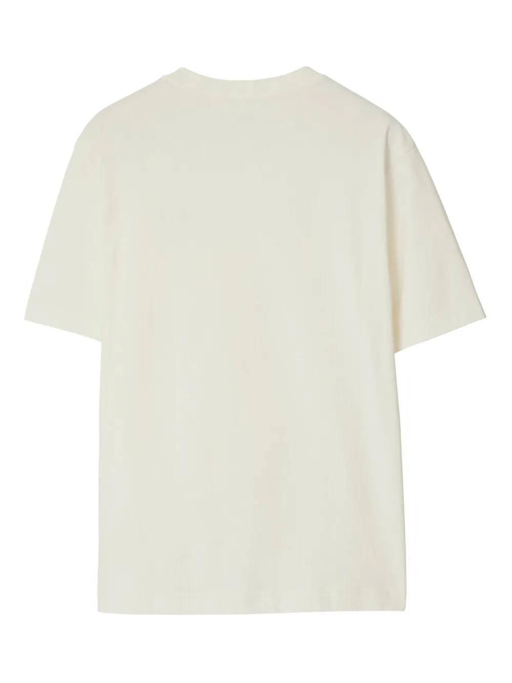 embroidered-logo cotton T-shirt Product Image