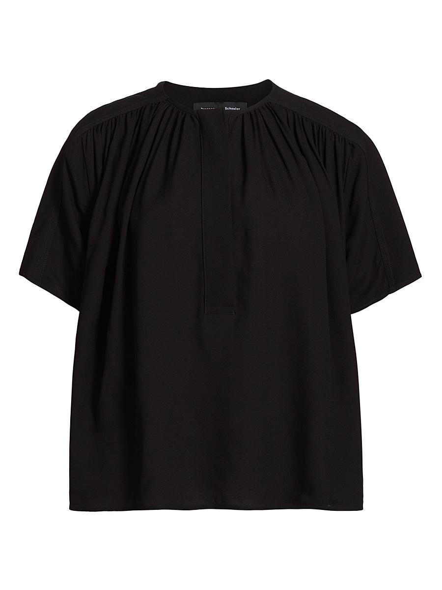 Womens Claire Viscose Georgette Top Product Image