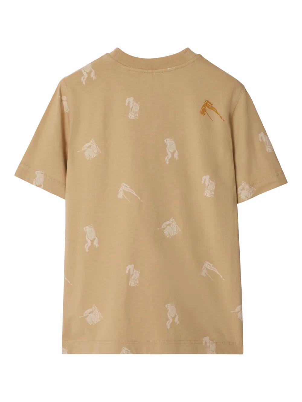 Equestrian Knight cotton T-shirt  Product Image