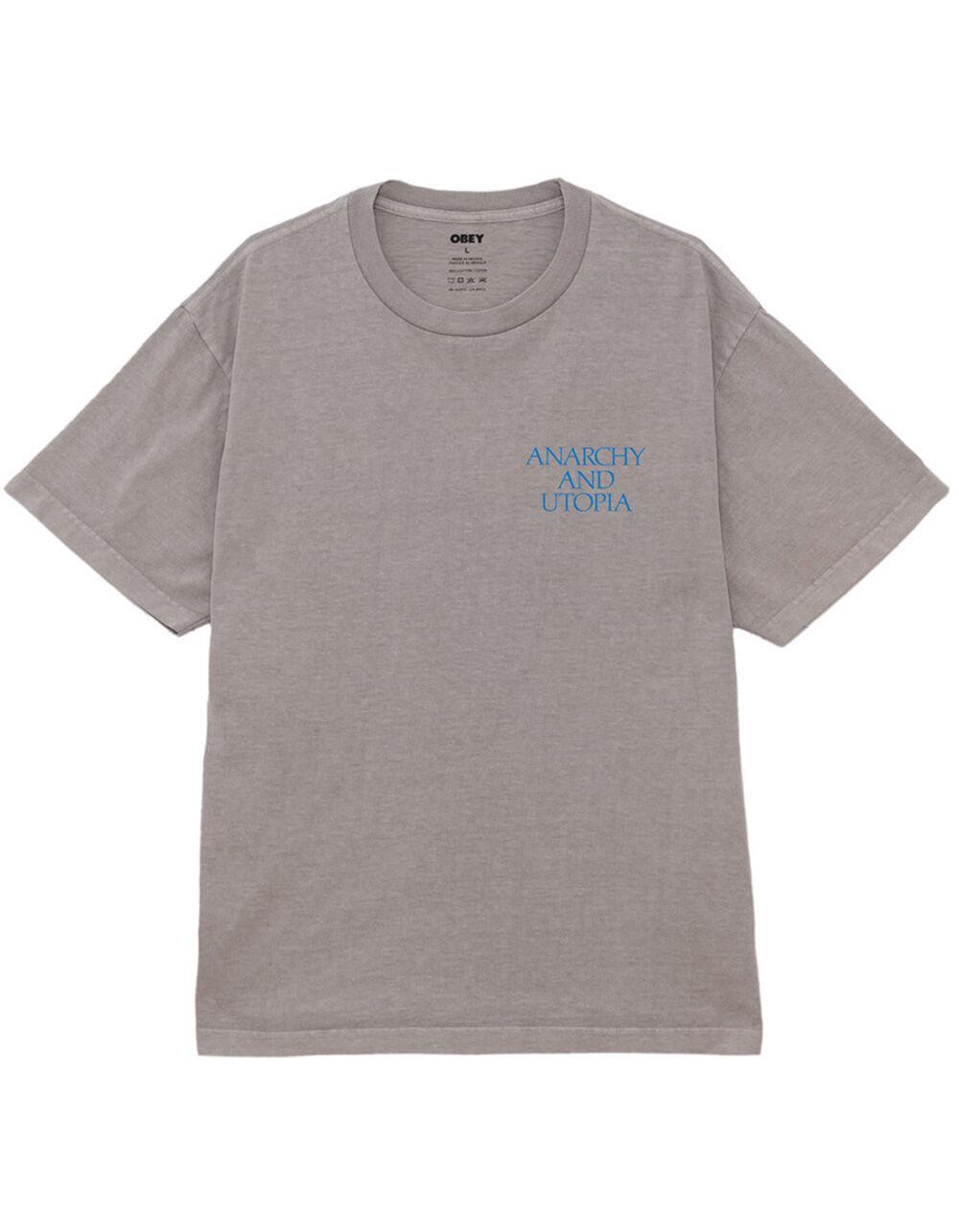 OBEY Anarchy & Utopia Mens Tee Product Image