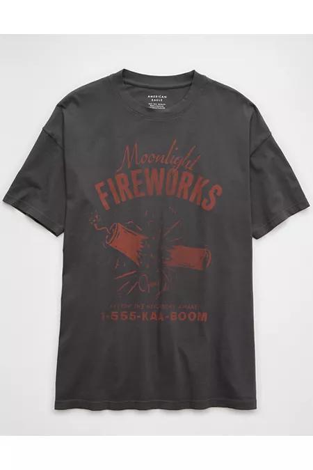 AE Oversized Americana Graphic T-Shirt Women's Product Image