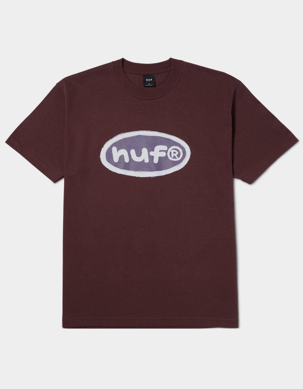 HUF Pencilled In Mens Tee - BERRY Product Image