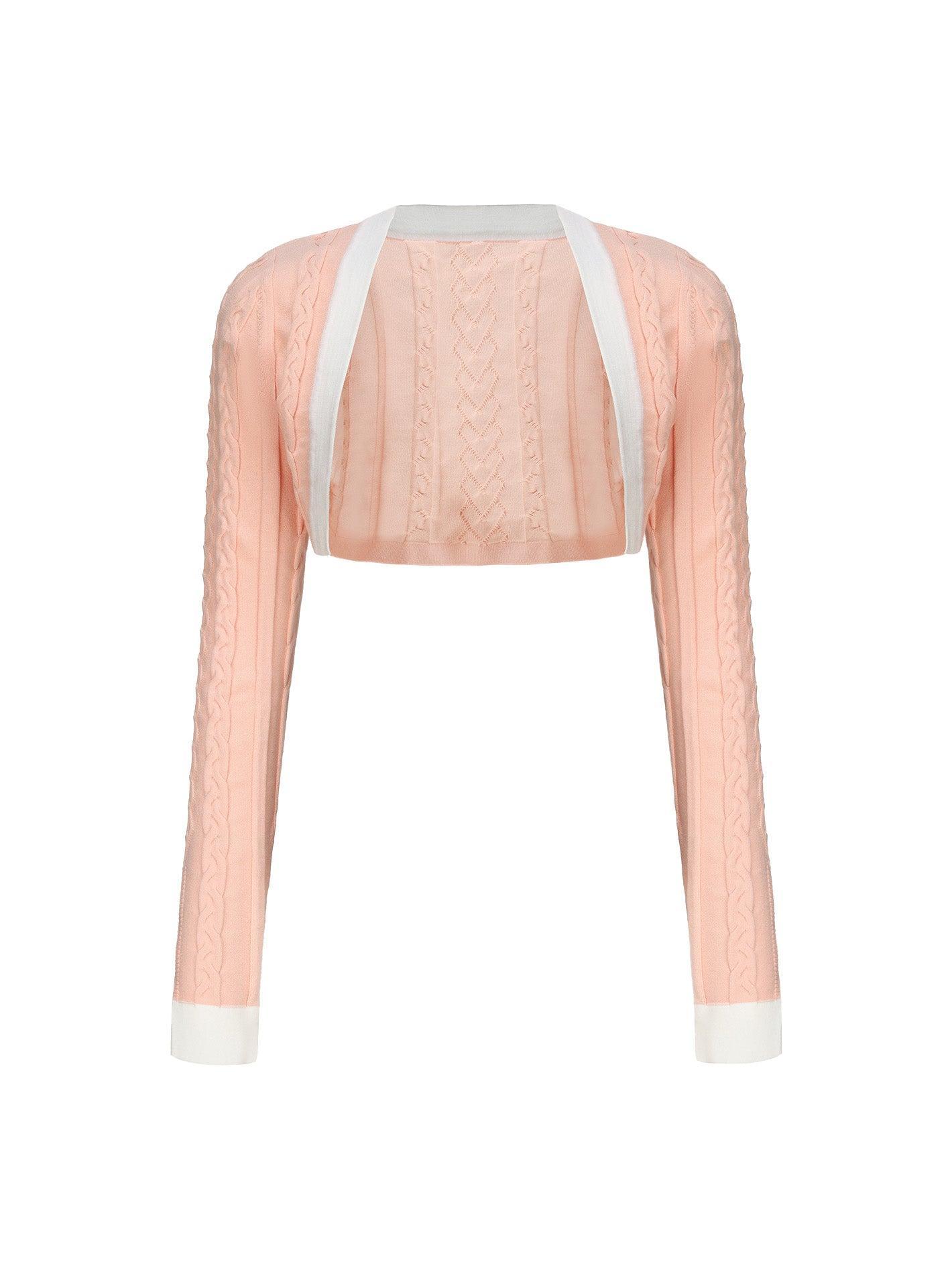 Kelli Knit Set (Peach) Product Image